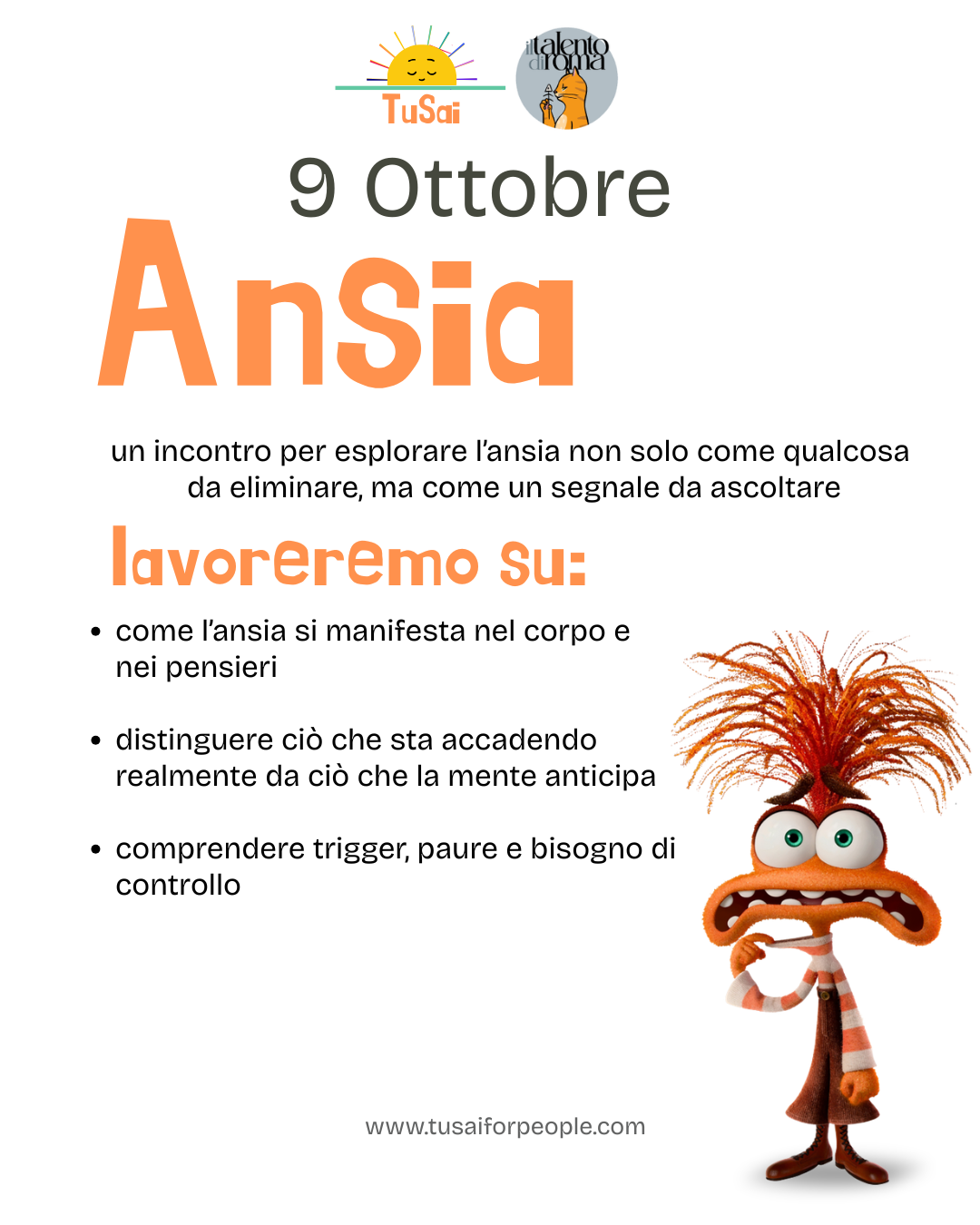Mindfulness Creativa / Ansia 9 Ottobre - immagine 3