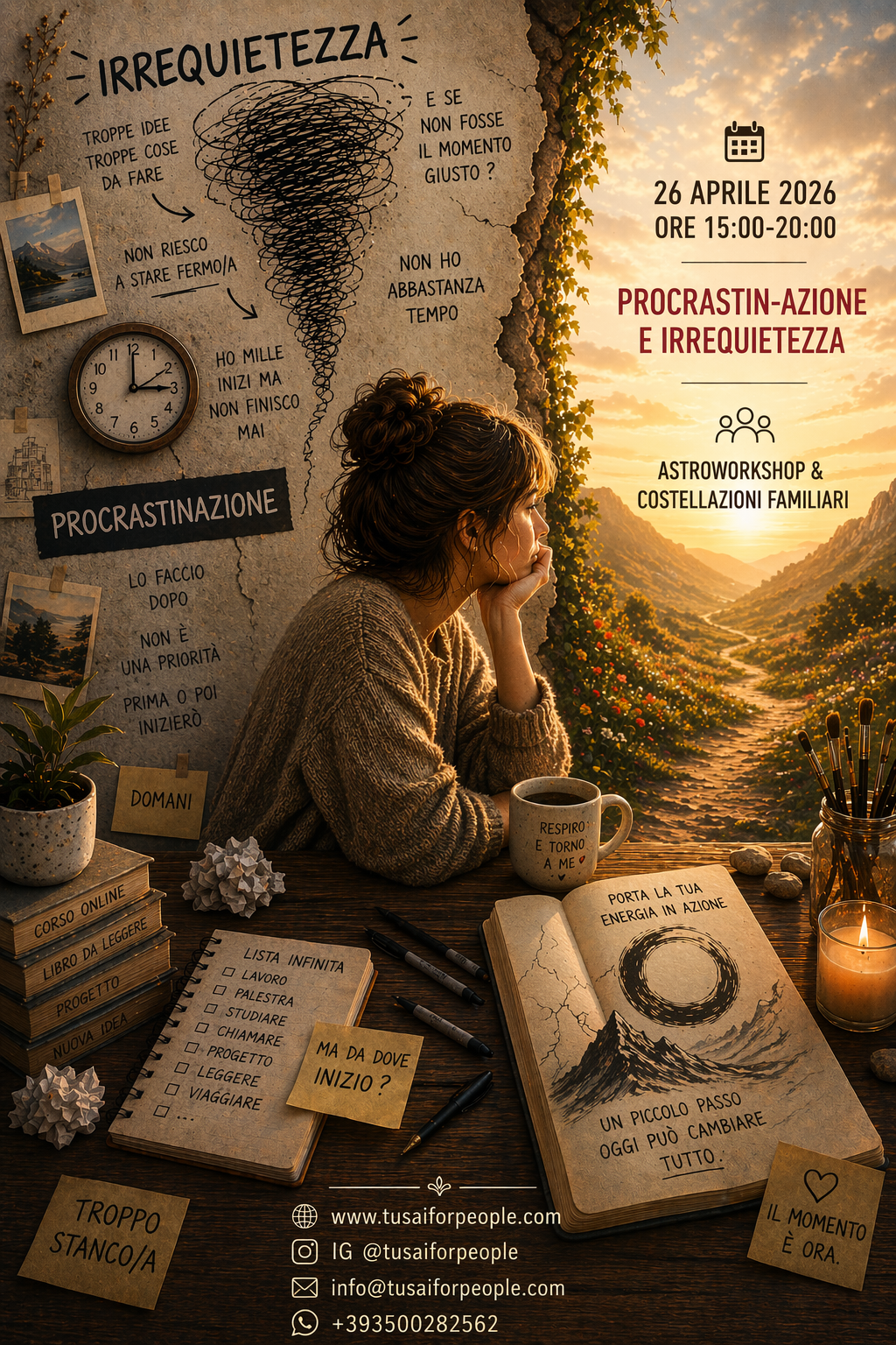 Procrastin-azione & Irrequietezza